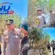 Kebakaran Lahan Kosong di Pacet Bandung, Rumput Kering Dilalap Api hingga 50 Tumbak