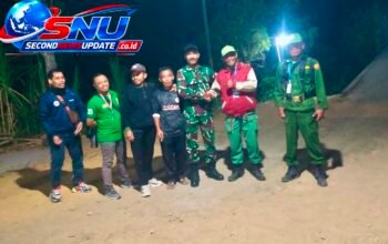 Patroli Malam Koramil Kismantoro Sasar Titik Rawan, TNI dan Linmas Perkuat Keamanan Warga