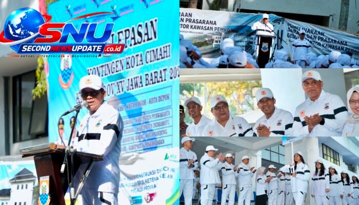 Target 15 Emas! Wali Kota Ngatiyana Lepas 637 Atlet Cimahi ke Porprov XV Jabar 2026