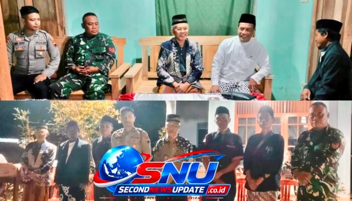 Patroli Malam Koramil Bulukerto dan Bhabinkamtibmas Perkuat Keamanan, Warga Diminta Waspada