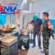 Babinsa Danukusuman Cek Dapur SPPG, Pastikan Makanan Bergizi Aman dan Higienis