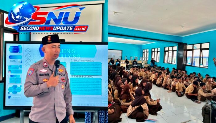167 Pelajar SMPN 5 Tarogong Kidul Dibekali Bahaya Bullying, Narkoba hingga Tertib Lalu Lintas