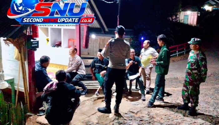 Patroli Malam Babinsa Karangtengah, Koramil 23 Wonogiri Perkuat Kamtibmas dan Ajak Warga Waspada