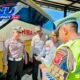 Ramp Check Bus di Garut, Polantas Karib Periksa Rem hingga Kelengkapan Keselamatan Penumpang