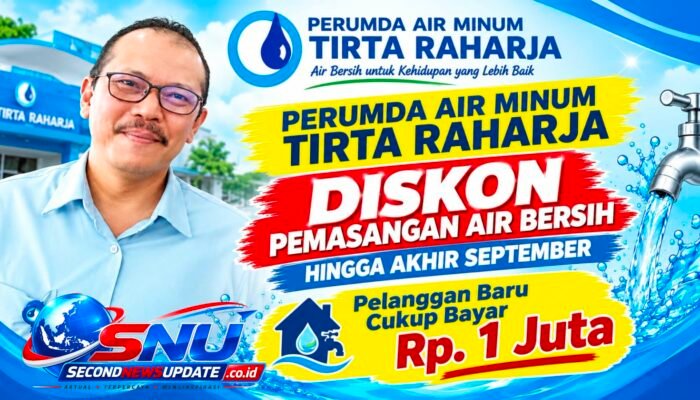 Diskon Sambungan Baru Tirta Raharja Tinggal 8 Hari, Warga Kabupaten Bandung Bisa Hemat Rp339 Ribu