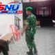 Jaga Kondusivitas Wilayah, Sertu Wahyu Sandi Patroli Malam di Selogiri