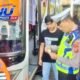 Polantas Karib Polres Garut Ramp Check Bus, Pastikan Angkutan Layak Jalan