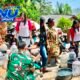 Koramil Batuwarno Salurkan Air Bersih untuk 100 KK di Desa Tegiri, Tiga Dusun Jadi Sasaran