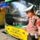 Polantas Karib Polres Garut Ramp Check Bus, Pastikan Angkutan Penumpang Laik Jalan