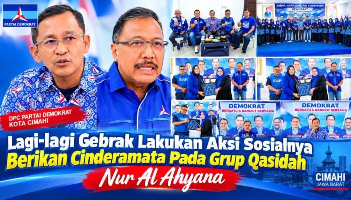 Dinilai Konsisten dan Penuh Inovasi, Agung Budi Santoso Perkuat Demokrat Cimahi Jelang Muscab