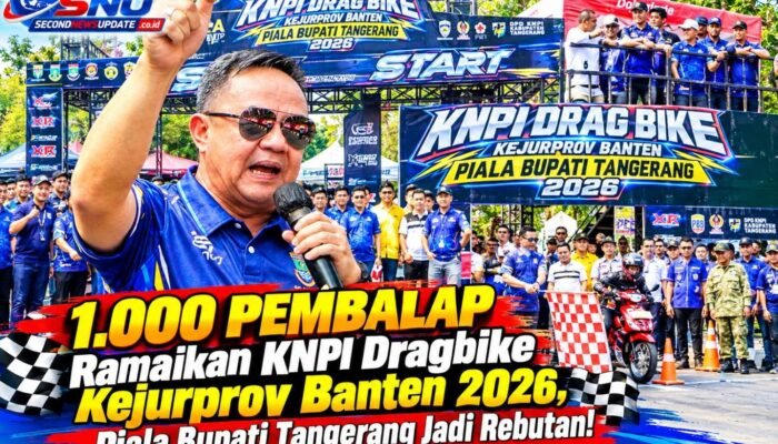 1.000 Pembalap Ramaikan KNPI Dragbike Kejurprov Banten 2026, Piala Bupati Tangerang Jadi Rebutan!
