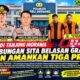 Satresnarkoba Polresta Deli Serdang Gerebek Dua Lokasi di Tanjung Morawa, Tiga Pria Diamankan dan Sabu Disita