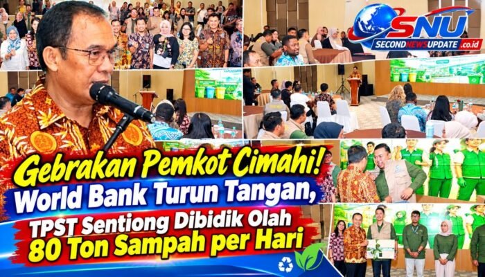 Gebrakan Pemkot Cimahi!, World Bank Turun Tangan, TPST Sentiong Dibidik Olah 80 Ton Sampah per Hari