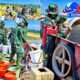 Tak Kenal Hari Libur! Satgas TMMD Kodim Boyolali Tancap Gas Cor Jalan 1,2 Kilometer di Desa Wates