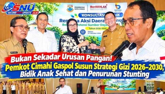 Bukan Sekadar Urusan Pangan! Pemkot Cimahi Gaspol Susun Strategi Gizi 2026–2030, Bidik Anak Sehat dan Penurunan Stunting