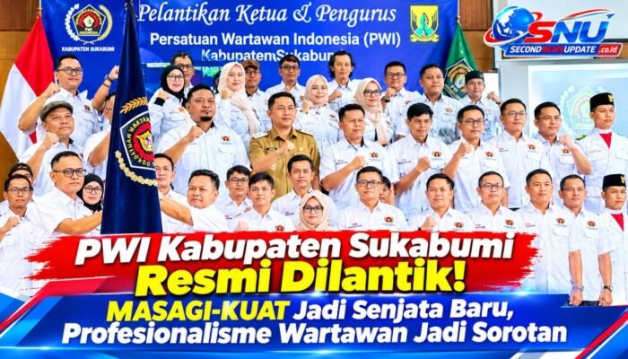 PWI Kabupaten Sukabumi Resmi Dilantik! MASAGI-KUAT Jadi Senjata Baru, Profesionalisme Wartawan Jadi Sorotan