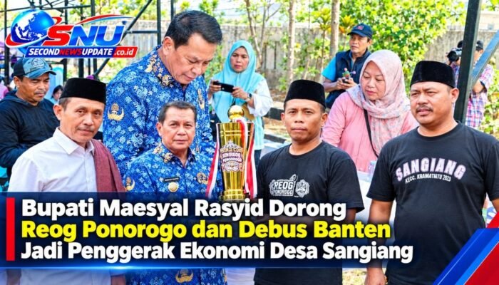 Bupati Maesyal Rasyid Dorong Reog Ponorogo dan Debus Banten Jadi Penggerak Ekonomi Desa Sangiang