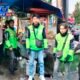 Polantas Karib Polres Garut Sambangi Pangkalan Ojek, Perkuat Kedekatan dengan Masyarakat dan Edukasi Keselamatan Berlalu Lintas