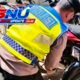 Sisir Lingkungan Sekolah, Polsek Pasirwangi Garut Sita 5 Knalpot Brong, Pelajar Diimbau Tertib Berlalu Lintas