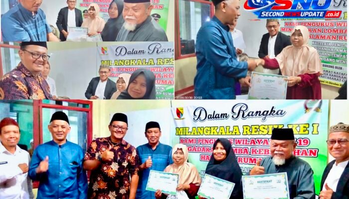Harlah Perdana TPS Resik Kampung Juara RW 19 Sangkanhurip Meriah, Dede: Saatnya Bangkitkan Pengelolaan Sampah