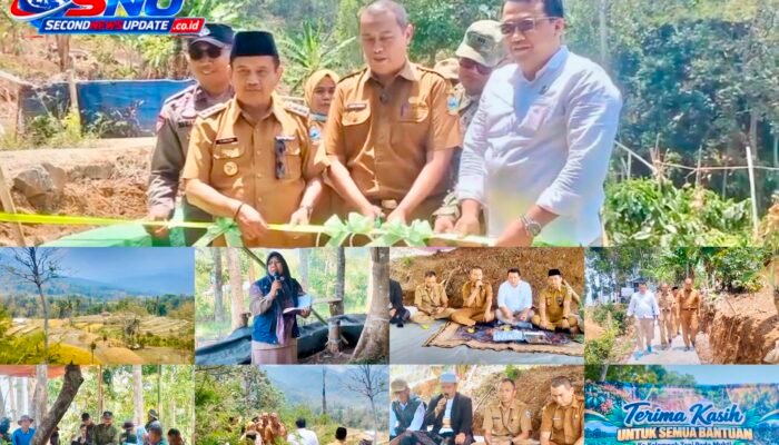 Jalan Usaha Tani Diresmikan di Malangbong Garut, Akses Petani ke Lahan dan Distribusi Panen Diharapkan Makin