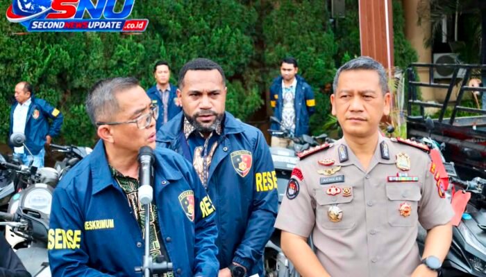 Ditreskrimum Polda Banten Bongkar 3 Kasus Kejahatan Kendaraan, 7 Tersangka Diamankan dan 27 Unit Motor-Mobil Disita!