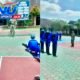 Gembleng Ratusan Siswa SMKN 1 Pariwisata Pracimantoro, TNI Koramil 13 Tanamkan Disiplin dan Jiwa Nasionalisme