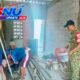 Perkuat Keamanan Lingkungan, Serda Djoko Riyadi Bersama Warga Bangun Pos Kamling di Serengan